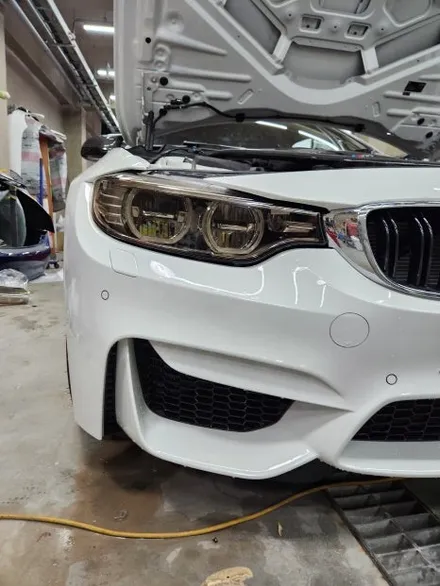 BMW M4 프런트 패키지 PPF 시공 / 화성시 정남면