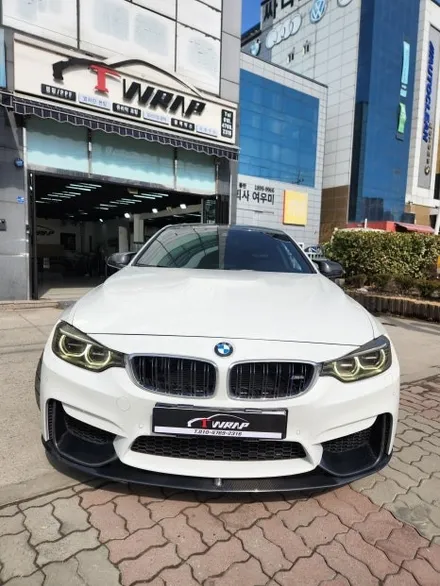 BMW M4 프런트 패키지 PPF 시공 / 화성시 정남면