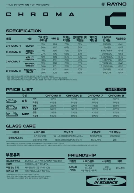 테슬라 주니퍼Y 크로마9 썬팅 시공! / 화성시 정남면