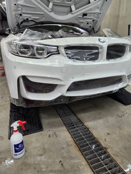 BMW M4 프런트 패키지 PPF 시공 / 화성시 정남면