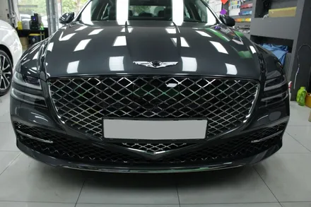 제네시스 G80 앞범퍼 본넷 생활보호 PPF