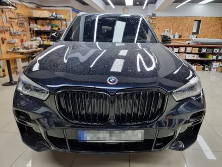 BMW X5 윈도우크롬 루프랙 랩핑