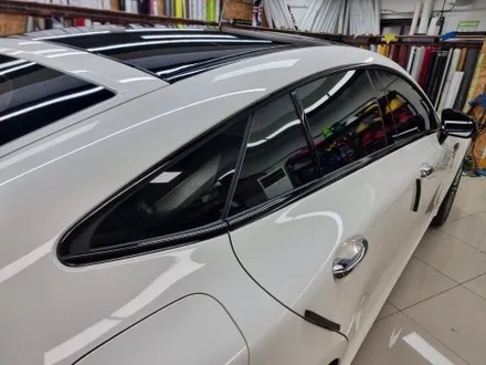 벤츠 AMG GT43 루프블랙PPF 앞뒤하다크롬랩핑 윈도우크롬랩핑 사이드미러랩핑
