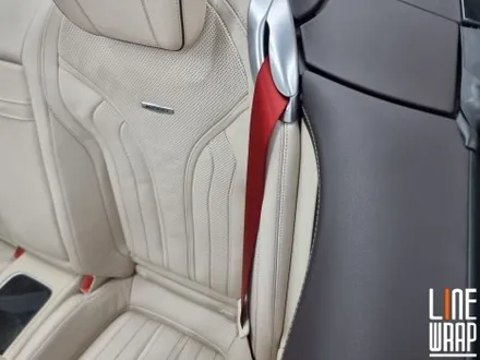 [컬러안전벨트] 벤츠 S63 카브리올레 레드컬러안전벨트교체