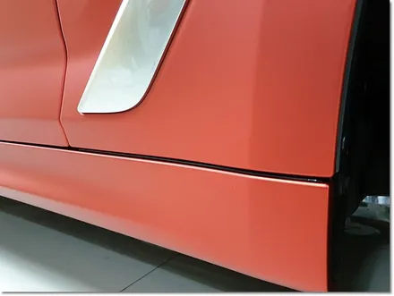 BMW 530e 무광레드크롬 전체랩핑 무광크롬 크롬랩핑