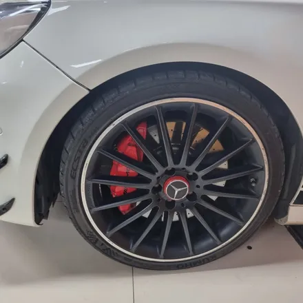 A45 AMG 포인트 랩핑 휠테두리랩핑까지!?