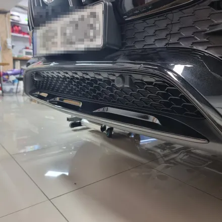 벤츠의 고성능 SUV GLE53AMG쿠페! 크롬죽이기 올블랙만들기