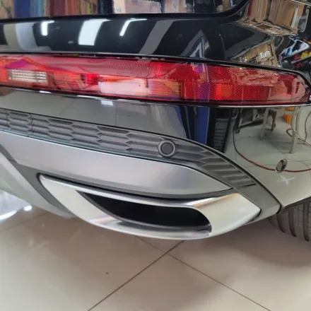 아우디의 SUV! Q7 올블랙만들기크롬죽이기