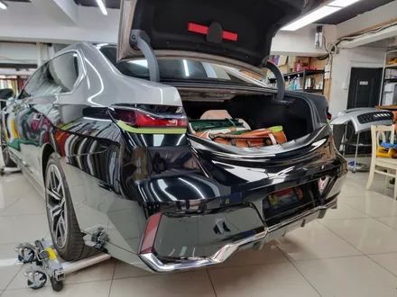 BMW 7시리즈 투톤랩핑 투톤PPF 컬러PPF 투톤컬러PPF