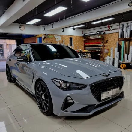 제네시스 G70 LB필름 전체랩핑
