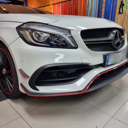 A45 AMG 포인트 랩핑 휠테두리랩핑까지!?