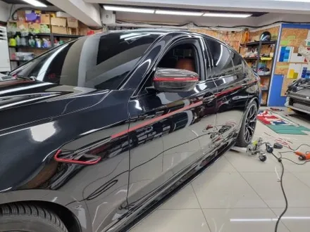 BMW M5 뒷범퍼PPF 커스텀데칼 라인데칼 트론데칼
