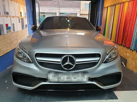 [벤츠]C43 AMG 부분랩핑 + 스포일러 랩핑