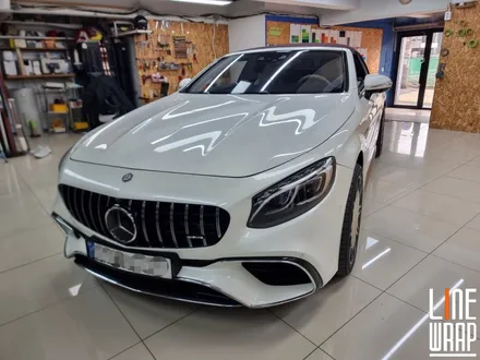 [컬러안전벨트] 벤츠 S63 카브리올레 레드컬러안전벨트교체