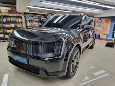 EV9 전체크롬죽이기 휠랩핑 엠블럼랩핑