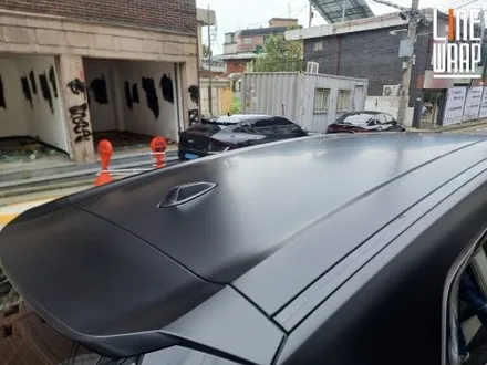 [광진구랩핑] BMW XM 리페어사틴블랙 전체랩핑 시공.