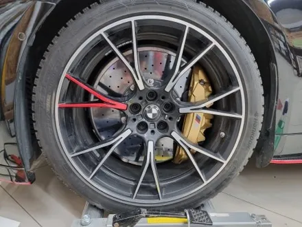 BMW M5 뒷범퍼PPF 커스텀데칼 라인데칼 트론데칼