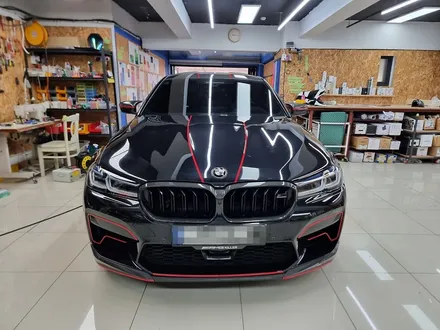 BMW M5 뒷범퍼PPF 커스텀데칼 라인데칼 트론데칼