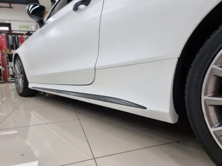 벤츠 c200 카브리올레 사틴화이트 전체랩핑
