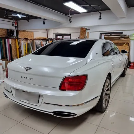 벤틀리 플라잉 스퍼 전체랩핑 (에이버리 화이트펄)