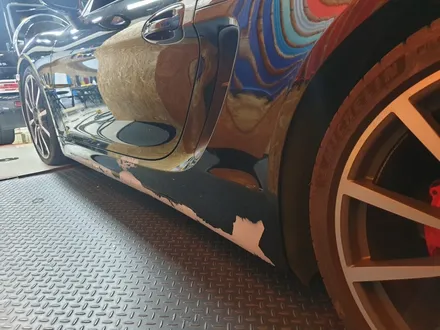 포르쉐 718 박스터 gts 카멜레온 전체랩핑