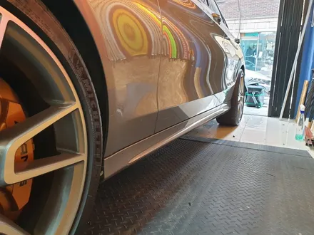 [벤츠]C43 AMG 부분랩핑 + 스포일러 랩핑