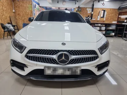 벤츠 CLS 사틴블랙 전체랩핑
