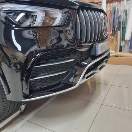 벤츠의 고성능 SUV GLE53AMG쿠페! 크롬죽이기 올블랙만들기