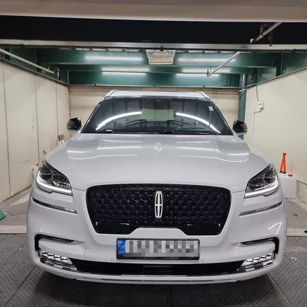 웅장한 프리미엄 SUV 링컨 에비에이터 크롬죽이기와 PPF작업