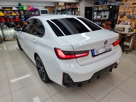 [광진구랩핑] bmw 330i 크레용 전체랩핑