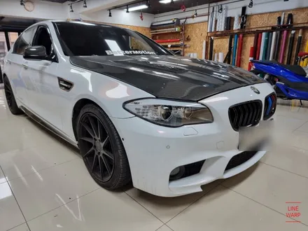 [BMW 550I]전체 랩핑 사틴블랙 랩핑