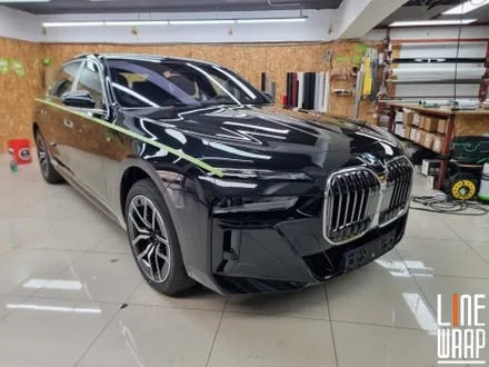 [광진구랩핑] BMW 7시리즈 듀오톤 투톤 고광택 랩핑