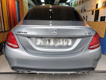 [벤츠]C43 AMG 부분랩핑 + 스포일러 랩핑