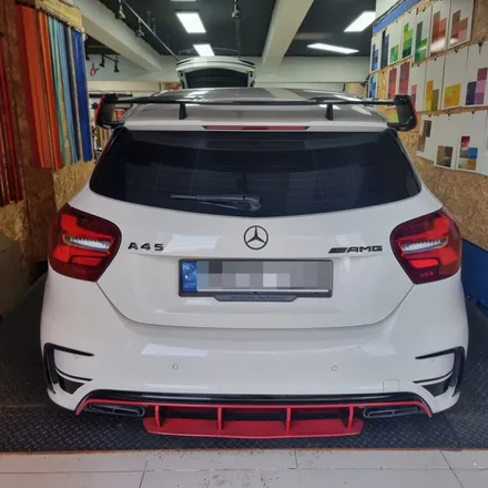 A45 AMG 포인트 랩핑 휠테두리랩핑까지!?