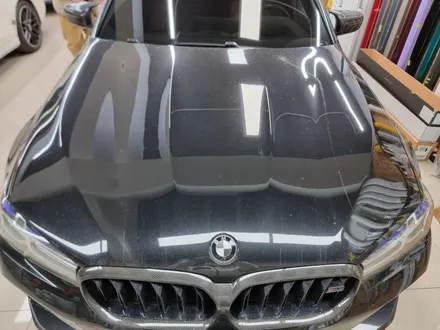 BMW M5 뒷범퍼PPF 커스텀데칼 라인데칼 트론데칼