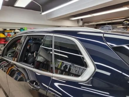 BMW X5 윈도우크롬 루프랙 랩핑