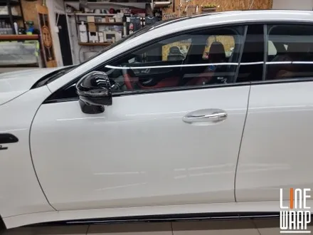 [전체랩핑] AMG GT43 리페어 사틴블랙 전체랩핑