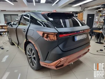 [전체랩핑] 2024 렉서스 RX 500h 리페어 무광블랙 전체랩핑