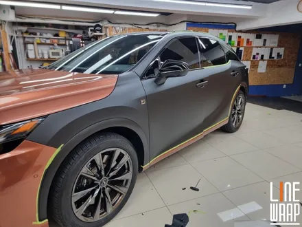 [전체랩핑] 2024 렉서스 RX 500h 리페어 무광블랙 전체랩핑