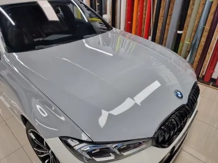 [광진구랩핑] bmw 330i 크레용 전체랩핑
