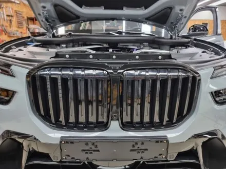 [광진구랩핑] BMW X7 크롬죽이기 크롬딜리트 그릴랩핑