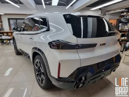 [광진구전체랩핑] BMW XM 리페어 사틴블랙 전체랩핑 XM레드포인트 랩핑
