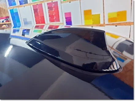 BMW 320d 루프스킨 사이드미러랩핑 그릴랩핑