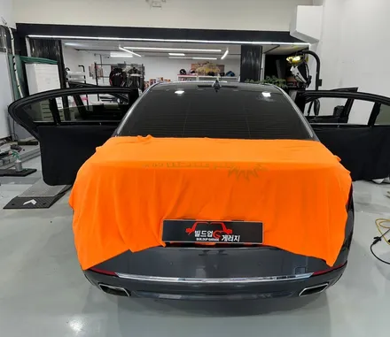 <부천 빌드업 게러지 BMW 7시리즈 롱바디 넥스가드 보스2 전체썬팅과정> / 경기 부천