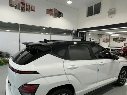 <부천 빌드업 게러지  코나 루프 스포일러 A필러 부분랩핑 과정> / 경기 부천