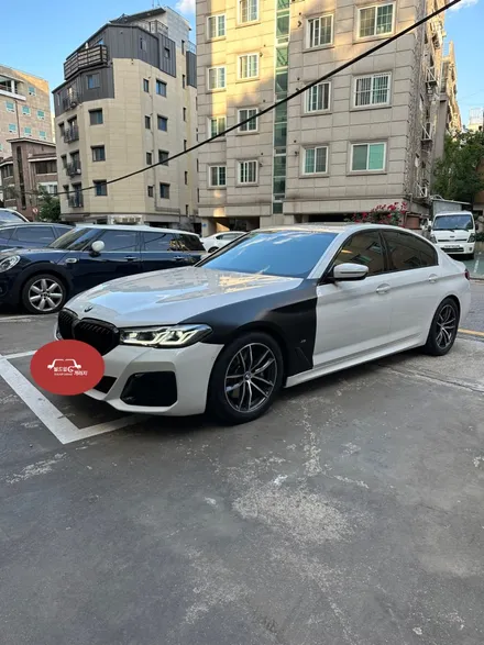 BMW 5시리즈 G바디 자동차 랩핑 과정 / 경기 부천