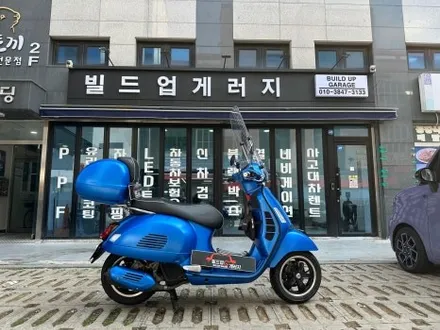 <부천 빌드업게러지 베스파gts125 사고 수리 후 전체랩핑> / 경기 부천
