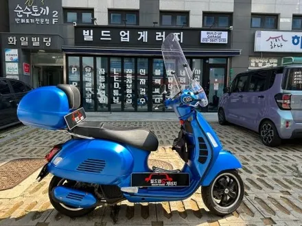 <부천 빌드업게러지 베스파gts125 사고 수리 후 전체랩핑> / 경기 부천