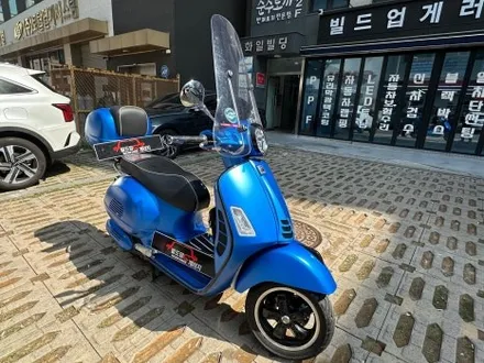 <부천 빌드업게러지 베스파gts125 사고 수리 후 전체랩핑> / 경기 부천