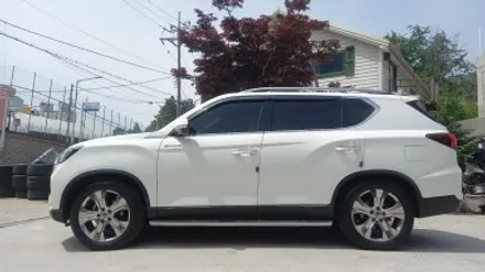 G4렉스턴 차량 올뉴렉스턴 스퍼터링 크롬휠 20인치순정휠 한국타이어 HPX 255 50 20 / 2555020 장착후기 / 시흥시 대야동